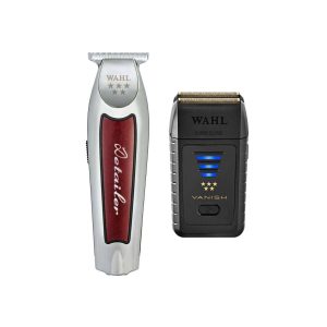 Trimmerpaket bestående av Wahl Detailer Cordless och Wahl Vanish.