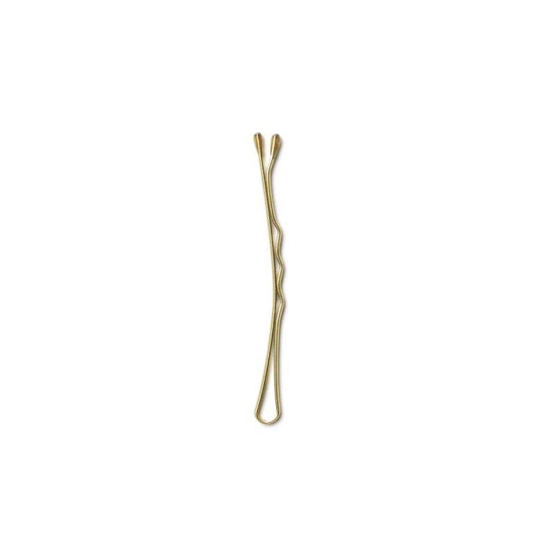 BT8702-Hair grips blonde 51 mm