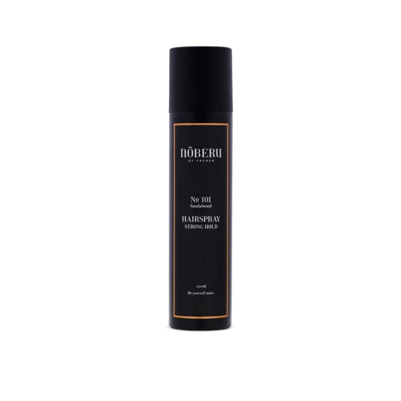 42714-Noberu - Hairspray - Strong Hold - Sandalwood - 250 ml new