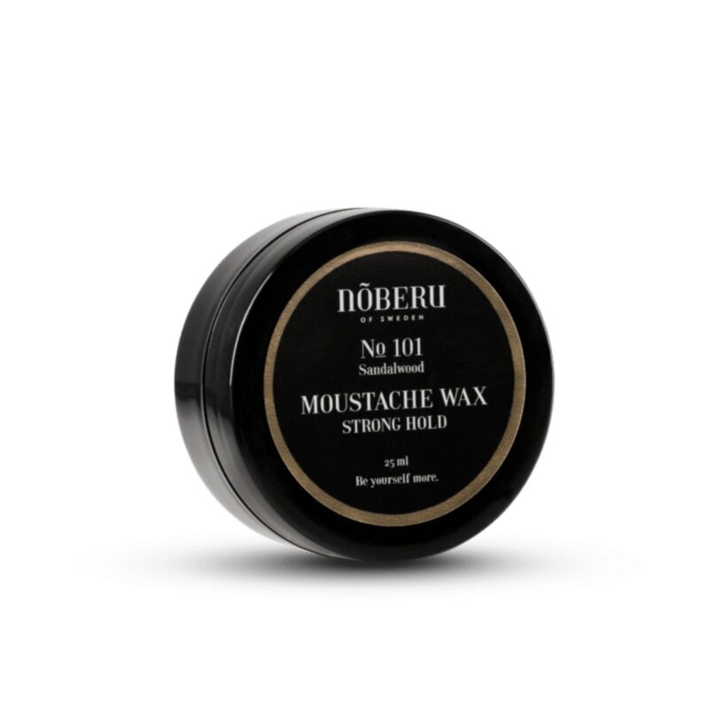 457021-Noberu - Moustache Wax - Strong Hold - Sandalwood - 25 ml