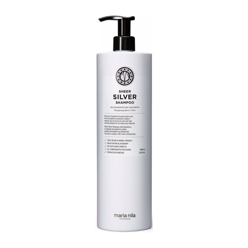 3643-Maria Nila - Sheer Silver Shampoo - 1000 ml