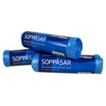 Soppåse HD Knyt 30L 12my Blå
