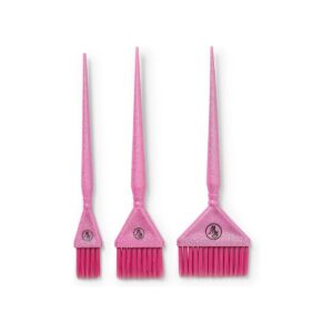 BT9206-My - Bubble Gum Pink Glitter Tint Brush Set