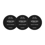 3 st Noberu Matte Pomade 90 ml mot vit bakgrund