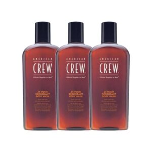3 st American Crew - 24 Hour Deodorant Body W