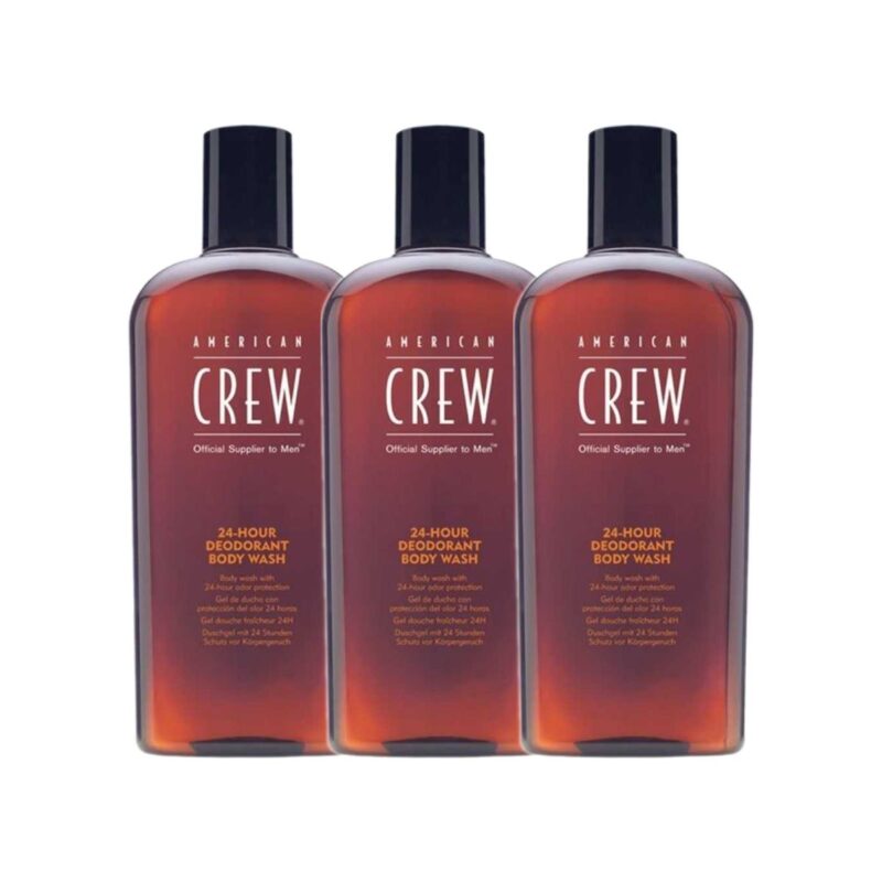 3 st American Crew - 24 Hour Deodorant Body W
