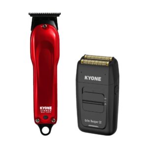 Kyone Sinner Deep Tooth Trimmer och Kyone Grim Reaper II Dual Foil Shaver