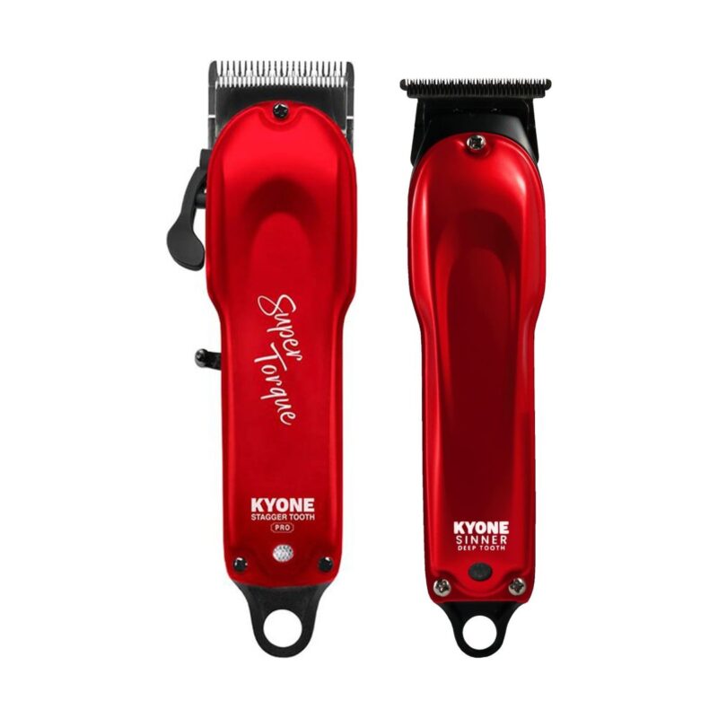Kyone Ultima Stagger Tooth PRO Clipper och Kyone Sinner Deep Tooth Trimmer